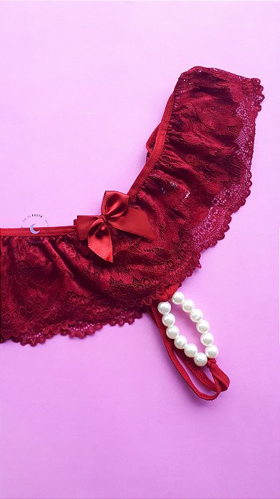 Calcinha Tailandesa - Vermelha