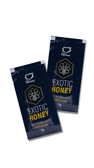 Mel Estimulante | Exotic Honey Masculino | 2un