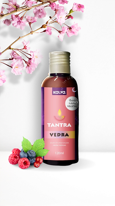 Tantra Vedra FRUTAS TROPICAIS | Óleo de Massagem | 100% vegetal
