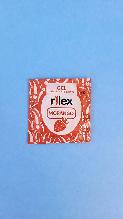 Sachê Lubrificante Íntimo Morango | Rilex