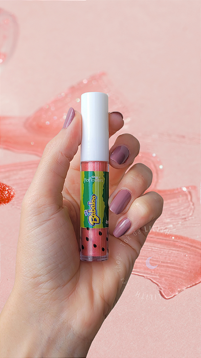 Gloss Labial Ice Babaloo Melancia | Vibra e Gela