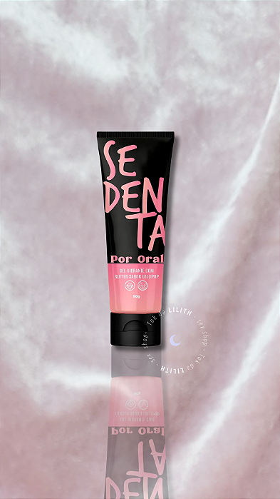 Sedenta por Oral Lollipop | Vibrador Líquido com Glitter
