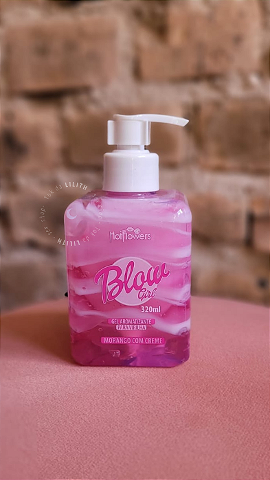 Blow Girl Creme Corporal e Virilha | Morango com Creme
