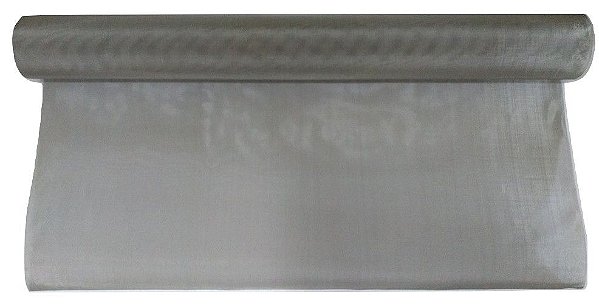 Tela Inox 300 Micras - 1,0m de comprimento x 50cm de Largura