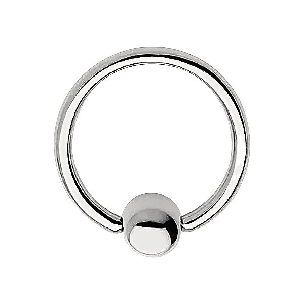 Piercing Captive Liso | Titânio | Piercing de Argola