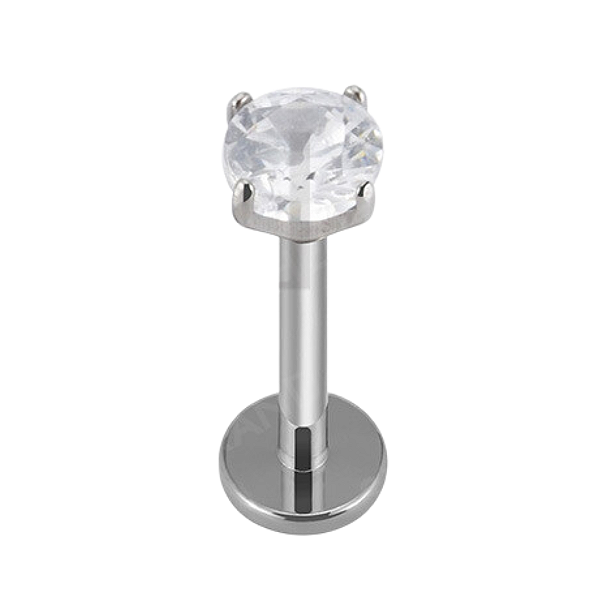 Joia Ponto de Luz Push Pin | 3mm | Titânio