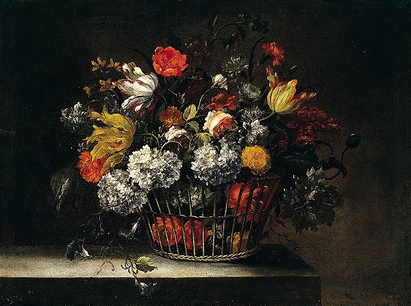 Natureza morta com flores VII