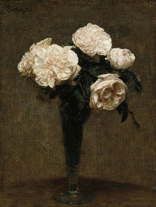 Vaso de rosas