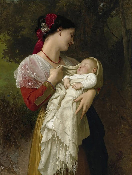 Admiração maternal