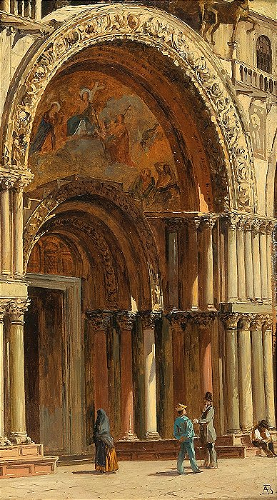 Entrada da Basílica de São Marco