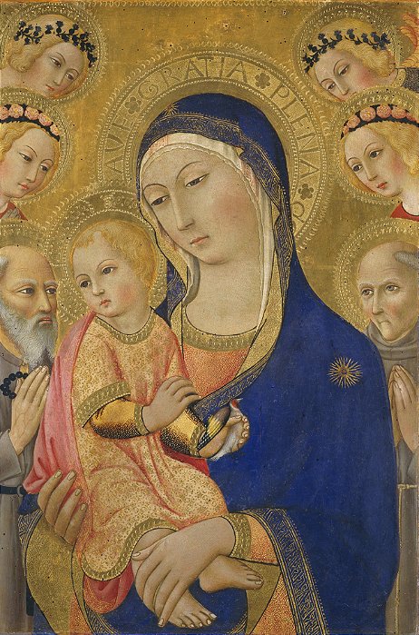 Madonna e o Menino com São Jerônimo e São Bernardino