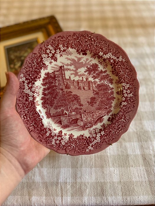 Prato de Porcelana Inglesa