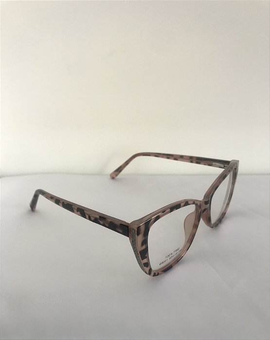 Armação Kontato Feminina Acetato Animal Print