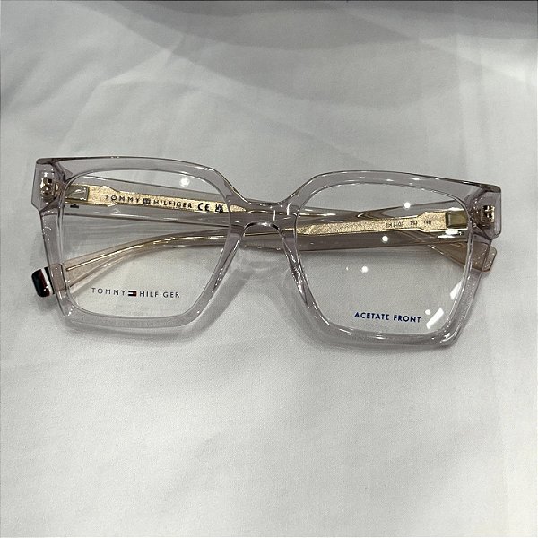Armação Tommy Hilfiger Feminina Acetato - 6523