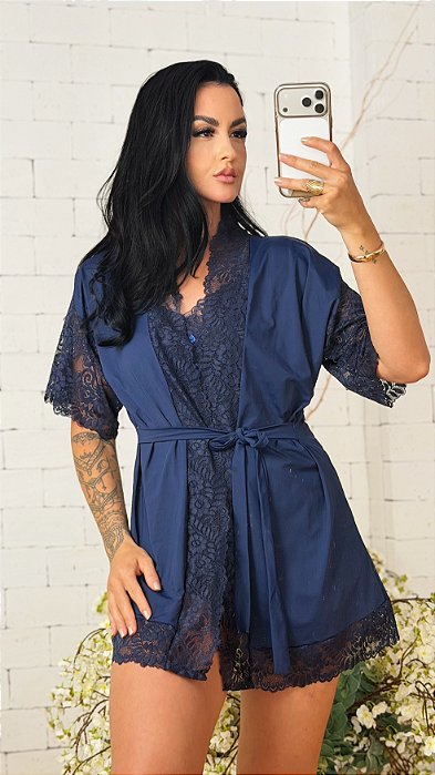 CHAMBRE MARCELA - AZUL MARINHO