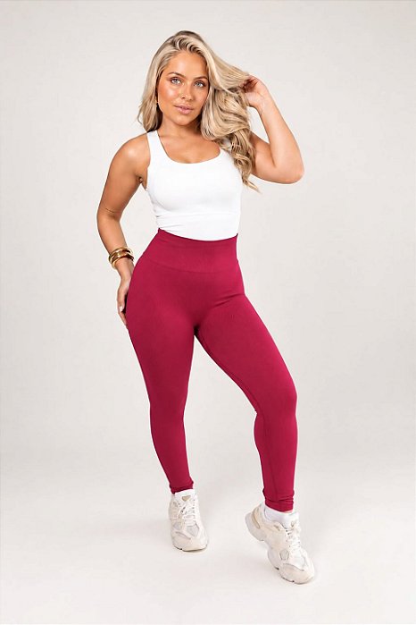 LEGGING CANELADA PREMIUM - MARSALA
