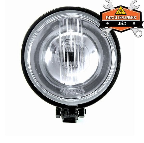 Farol Redondo Universal para Empilhadeiras 12v