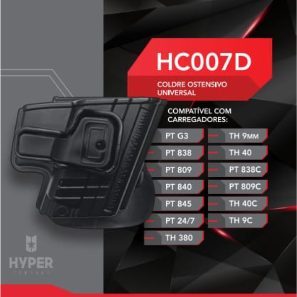 Coldre Externo Universal HC007D