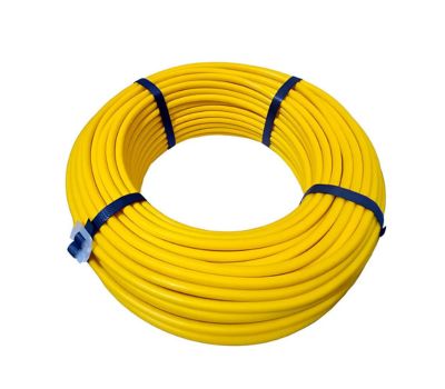 Cabo subterrâneo amarelo para cerca elétrica rural