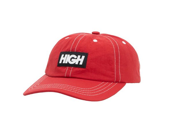 Boné High 6 Panel Ripstop Colored Red - Street Wear Company