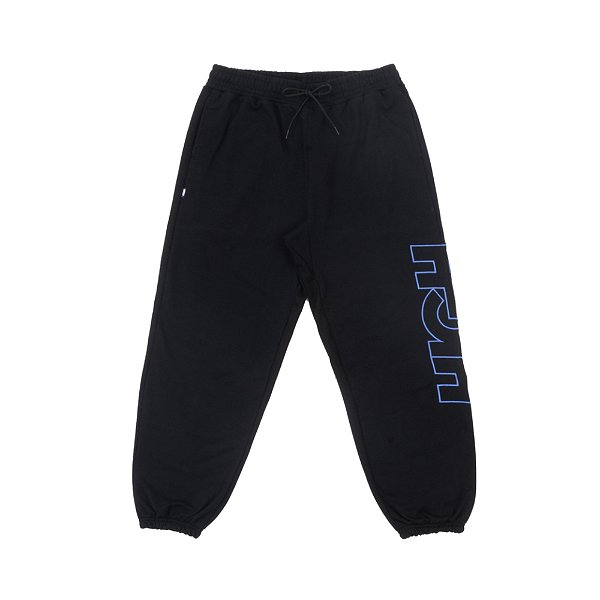 Calça High Sweatpants Outline Logo Black - Street Wear Company