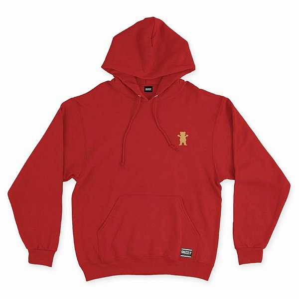 Grizzly og bear embroidered hoodie discount