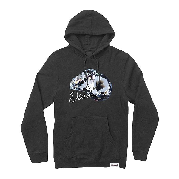Moletom Diamond Feflection Black Street Wear Company