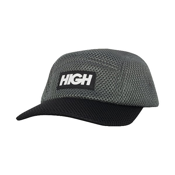 Boné 5 Panel High Space Mesh Black