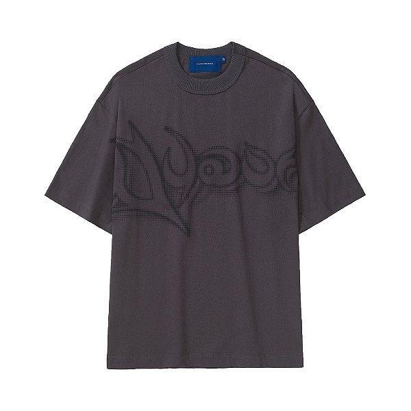 Camiseta Quadro Creations Quadro Tribe Boxy Dark Grey