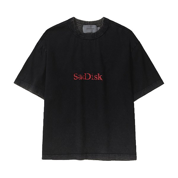 Camiseta Quadro Creations Sadisck Boxy Washed Grey