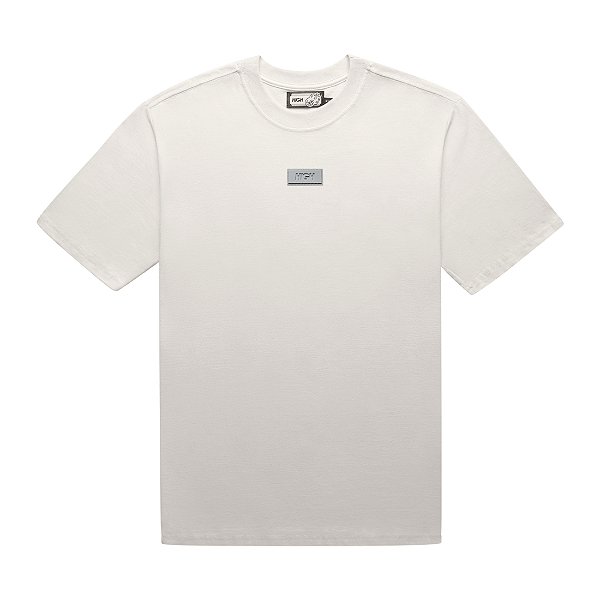 Tee High Patch Embossed White