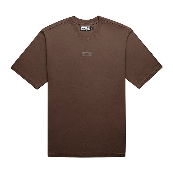 Tee High Patch Embossed Brown