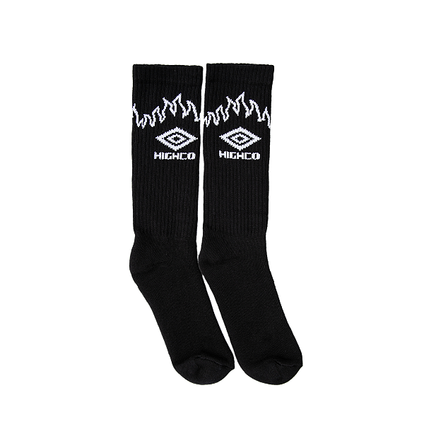 Meias longas High X Umbro pretas