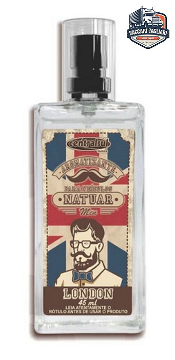 Aromatizante Veicular Natuar London Men 45ml Centralsul