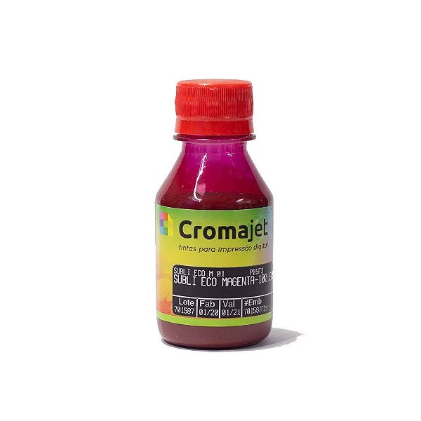 Cromajet PQF extra tinta sublimática Magenta 100 ml