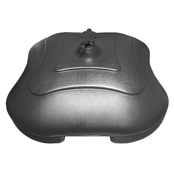 Base quadrada 15 L para wind banner, flag, porta bandeira e guarda sol