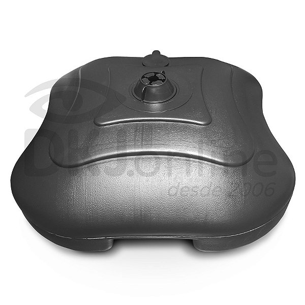 Base quadrada 15 L para wind banner, flag, porta bandeira e guarda sol