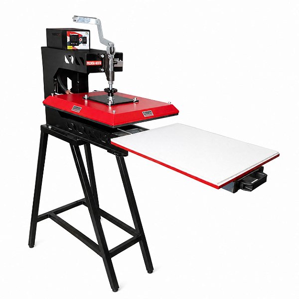 Prensa térmica plana 40x50 cm para transfer sublimático e DTF