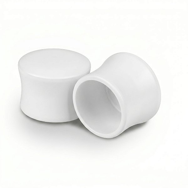 Ponteira de plástico 7/8" (23 mm) para banner, pacote com 100 unidades