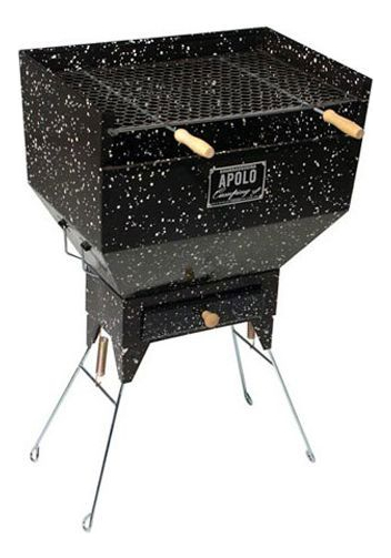 Churrasqueira Apolo Camping New Esmaltada Móvel