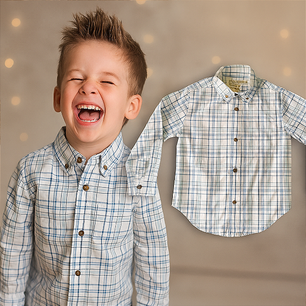 Camisa Hope & Henry Xadrez