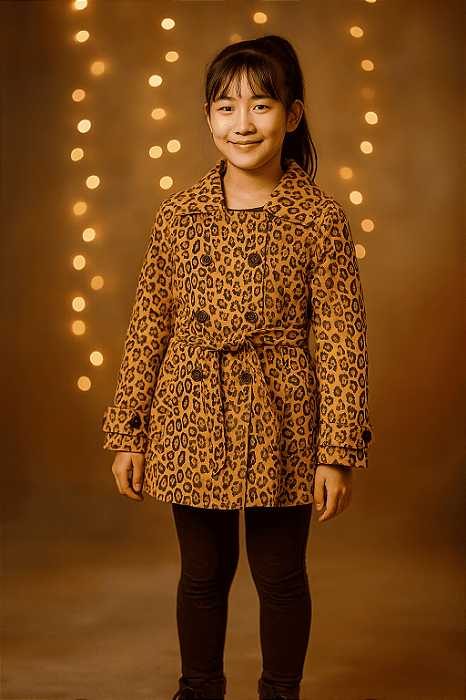 Casaco Animal Print Pituchinhu's