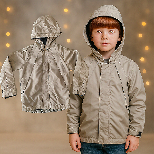 Jaqueta Corta-vento Peluciada Zara Kids