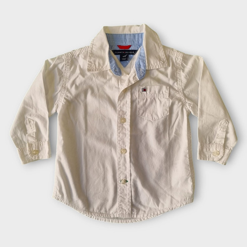 Camisa Bebê Tommy Hilfiger Branco