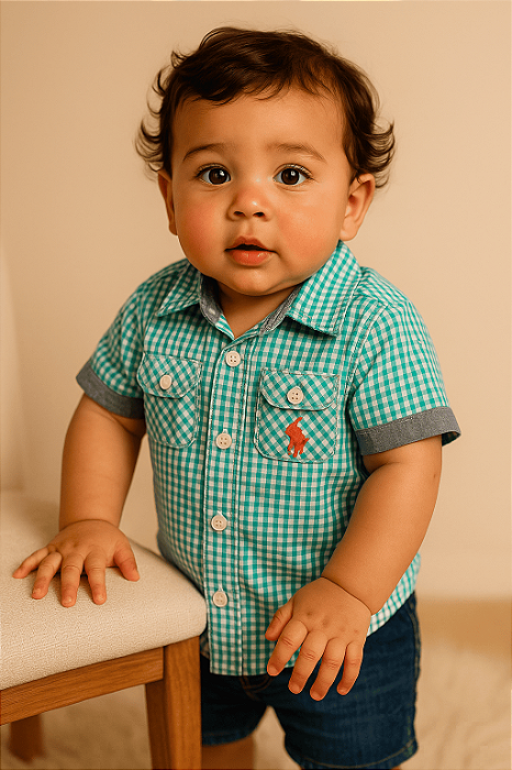 Camisa Bebê U.s. Polo Assn