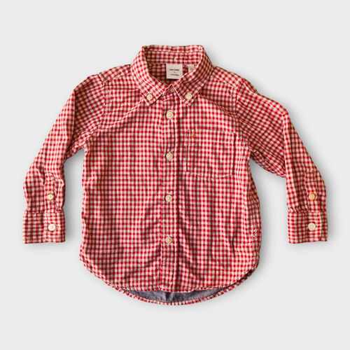 Camisa Xadrez Baby Gap