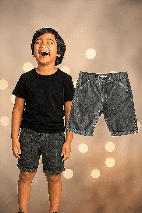 Bermuda Jeans Hering Kids (6 anos)
