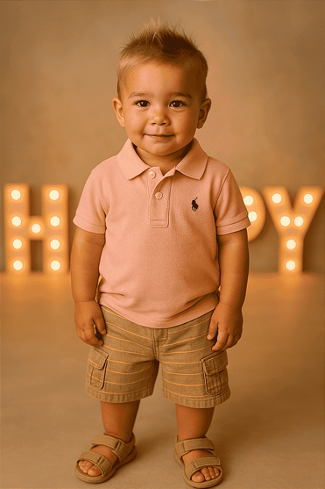 Bermuda Listrada Chicletaria (2 anos)