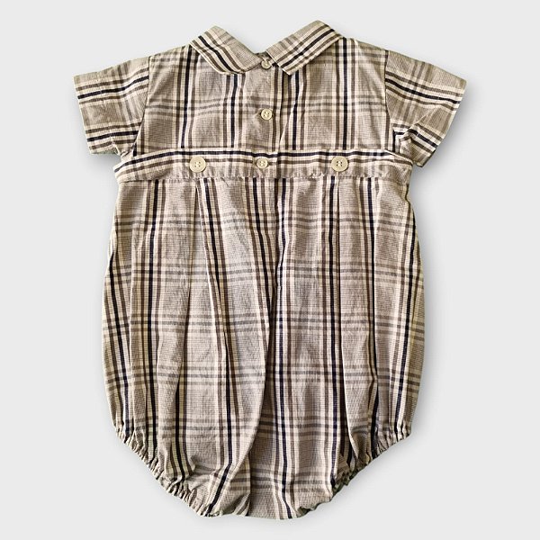 Body Xadrez Primo Bambino (9 meses)