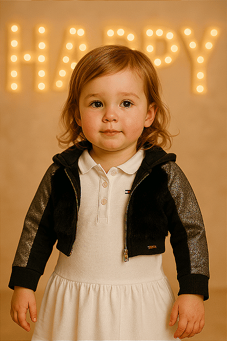 Bolero Preto Miss TRM (4 anos)